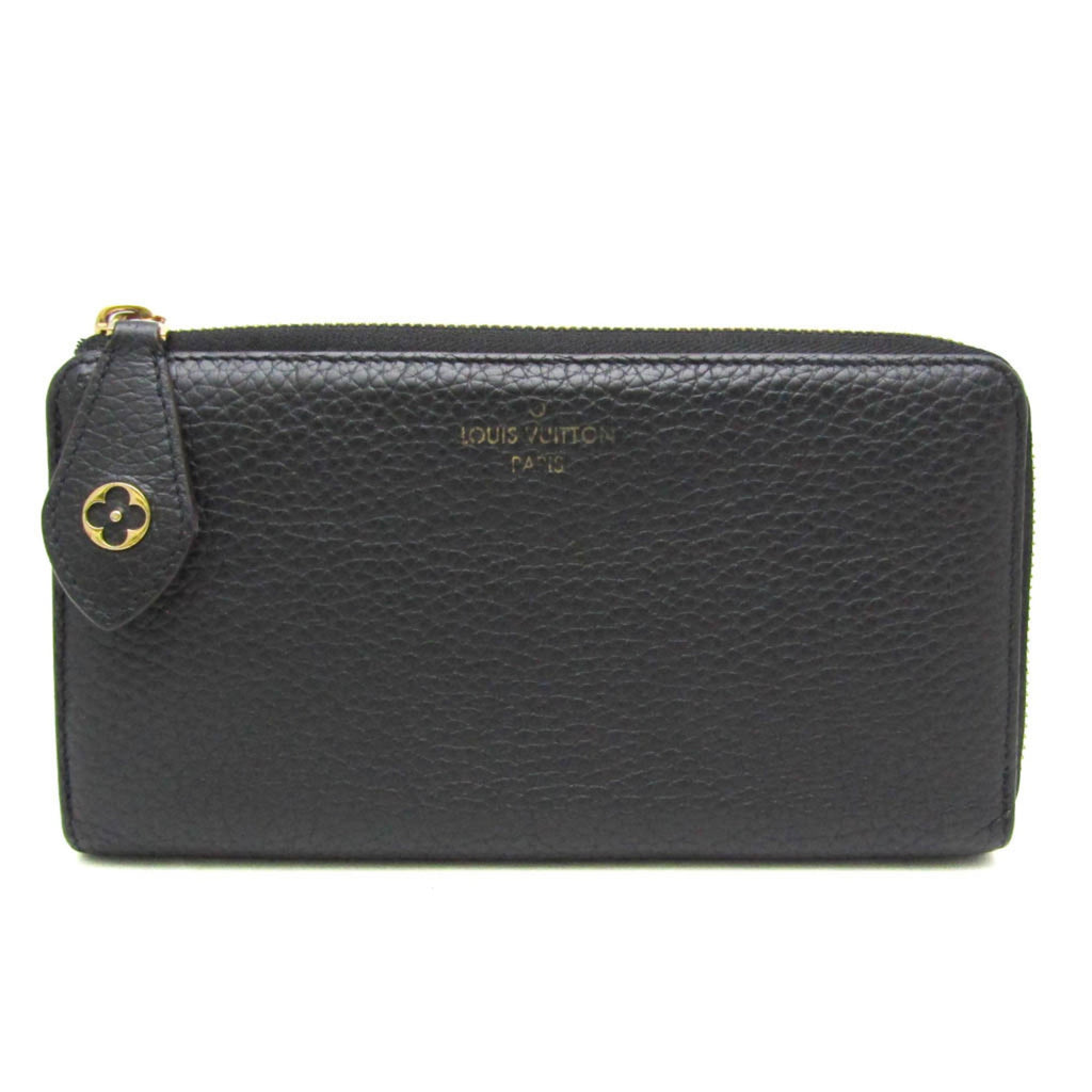 Louis Vuitton Taurillon Noir Leather Long Wallet