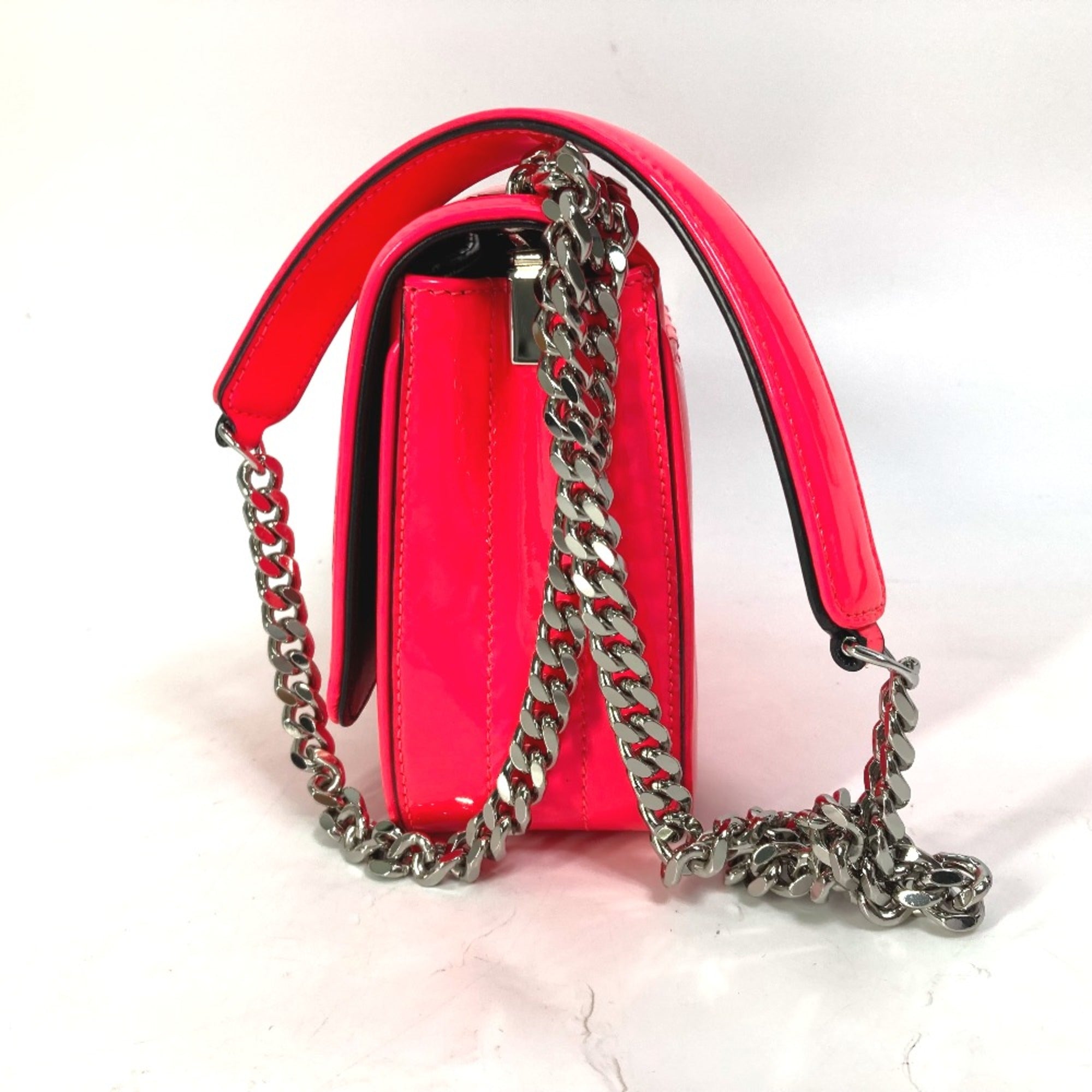 Saint Laurent Pink Leather Shoulder Bag (Pre-Owned)