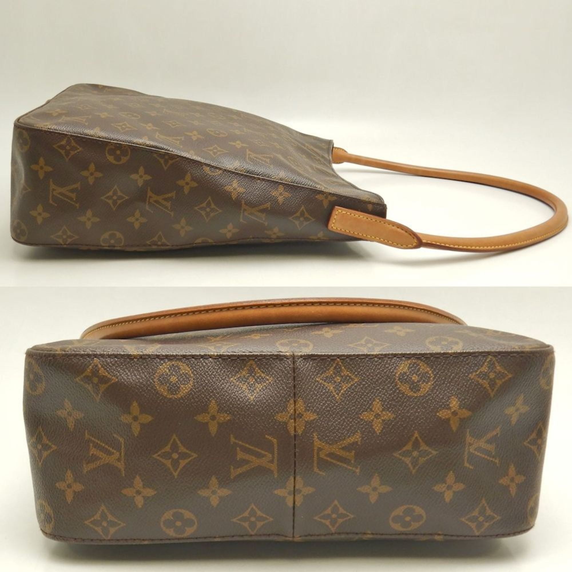 Louis Vuitton Monogram Brown Pvc Shoulder Bag