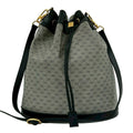 Gucci Navy Leather Pvc Shoulder Bag (Pre-Owned)