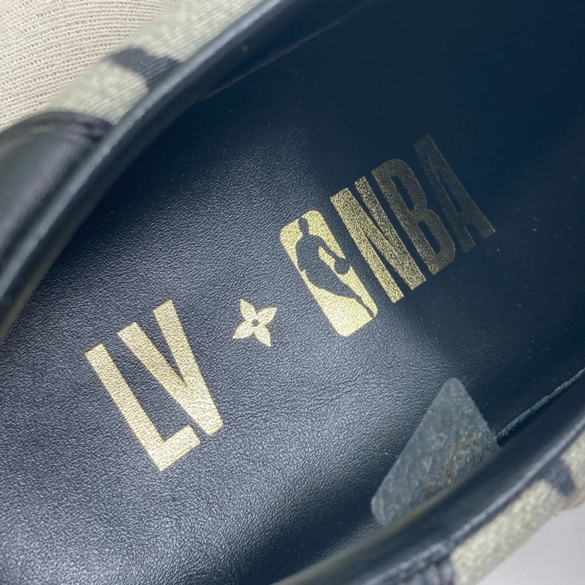 Louis Vuitton Black Gray Sneakers