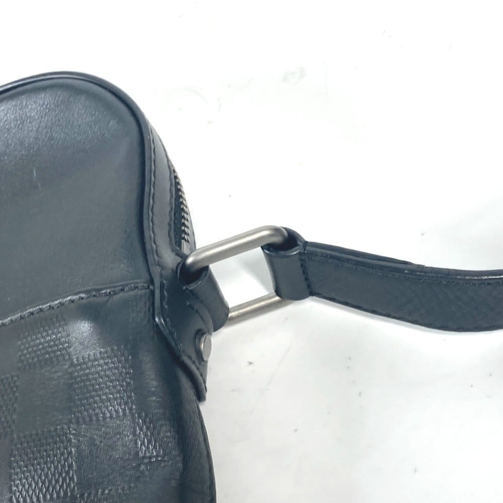 Louis Vuitton Black Galle Onyx Damier Infini Pochette Shoulder Bag