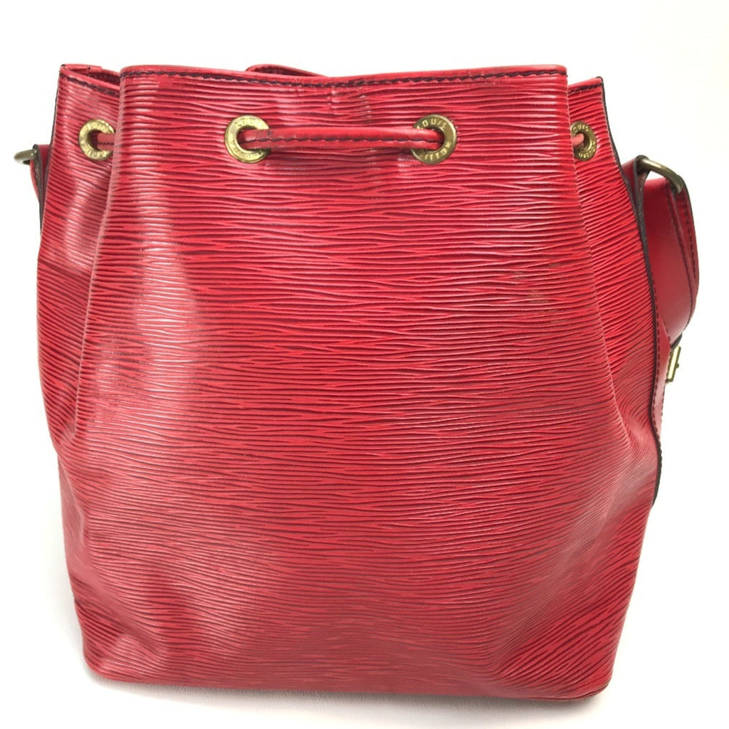 Louis Vuitton Castilian Red Red Color Epi Leather Shoulder Bag