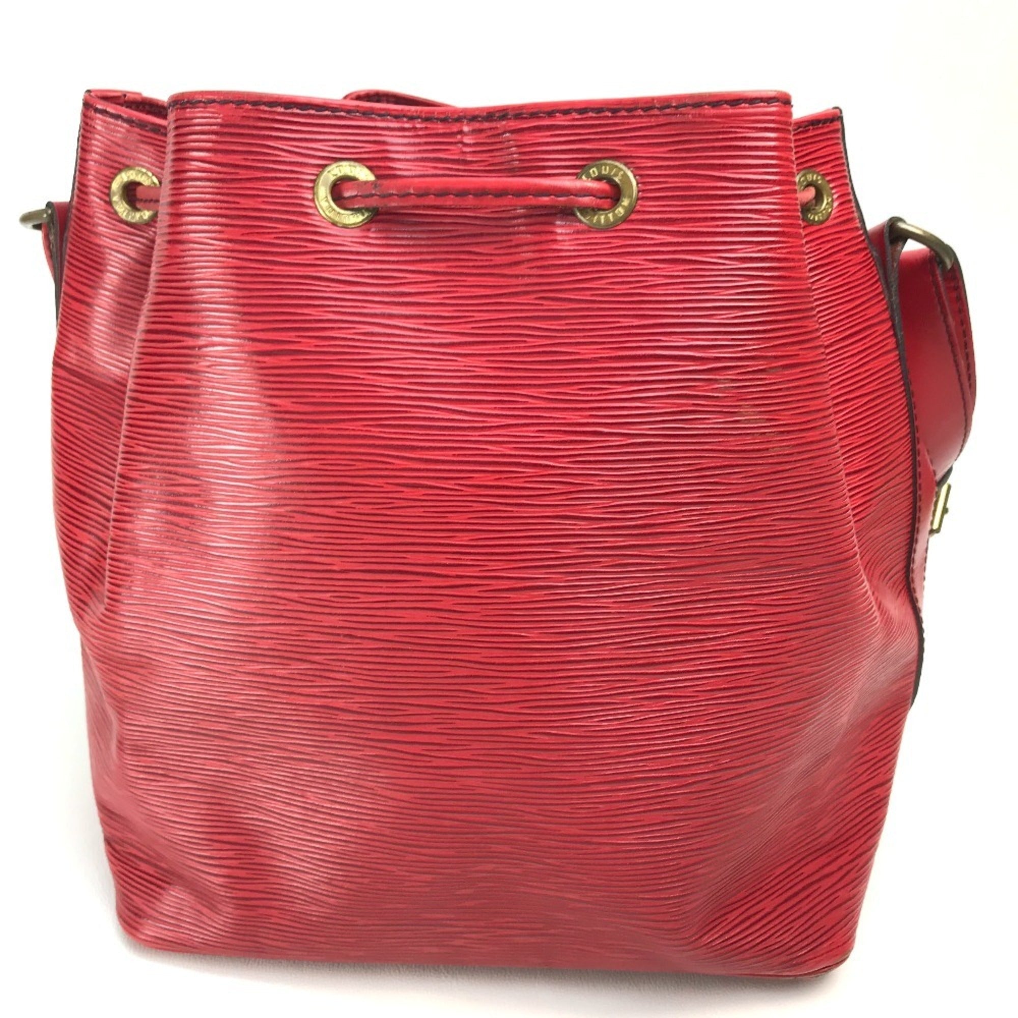 Louis Vuitton Castilian Red Red Color Epi Leather Shoulder Bag