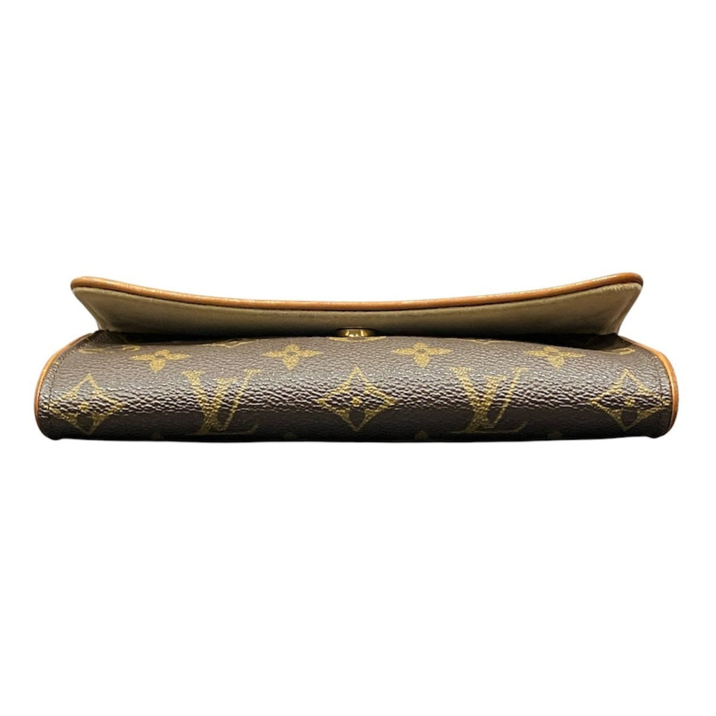 Louis Vuitton Brown Pvc Pochette Shoulder Bag