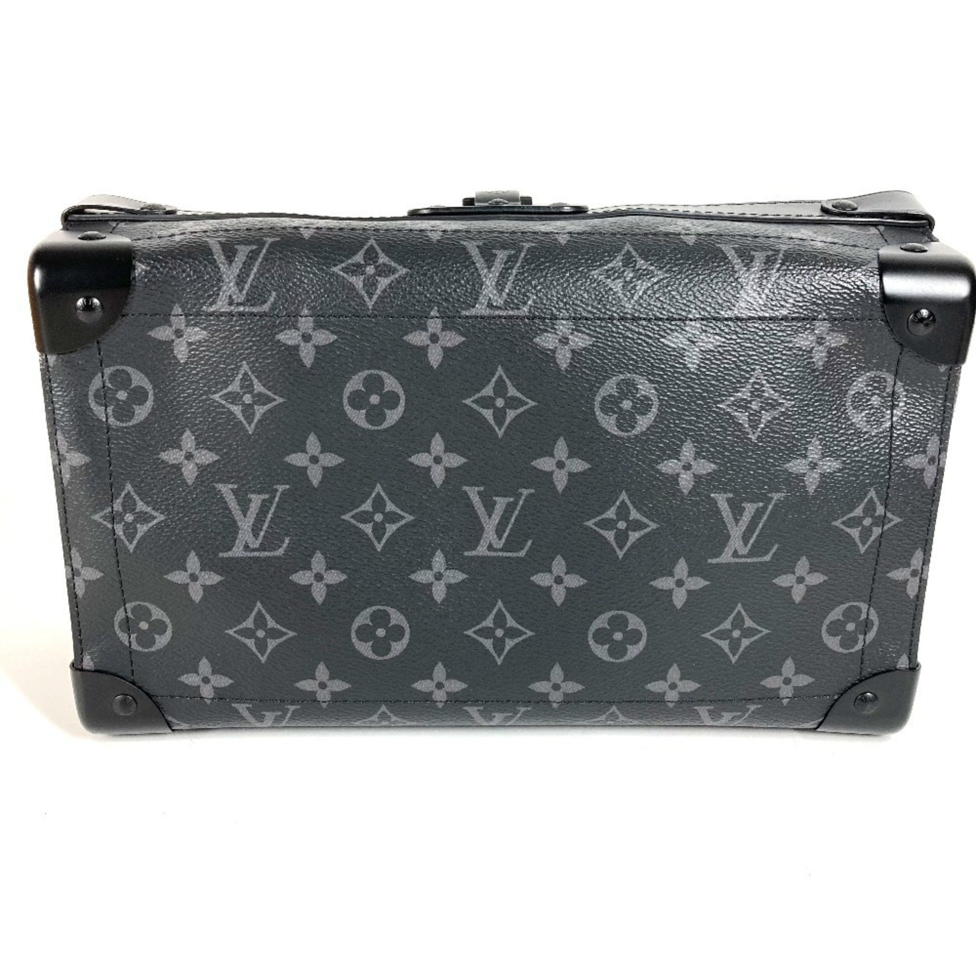 Louis Vuitton Black Monogram Eclipse Monogram Eclipse Clutch Bag Handbag Shoulder Bag