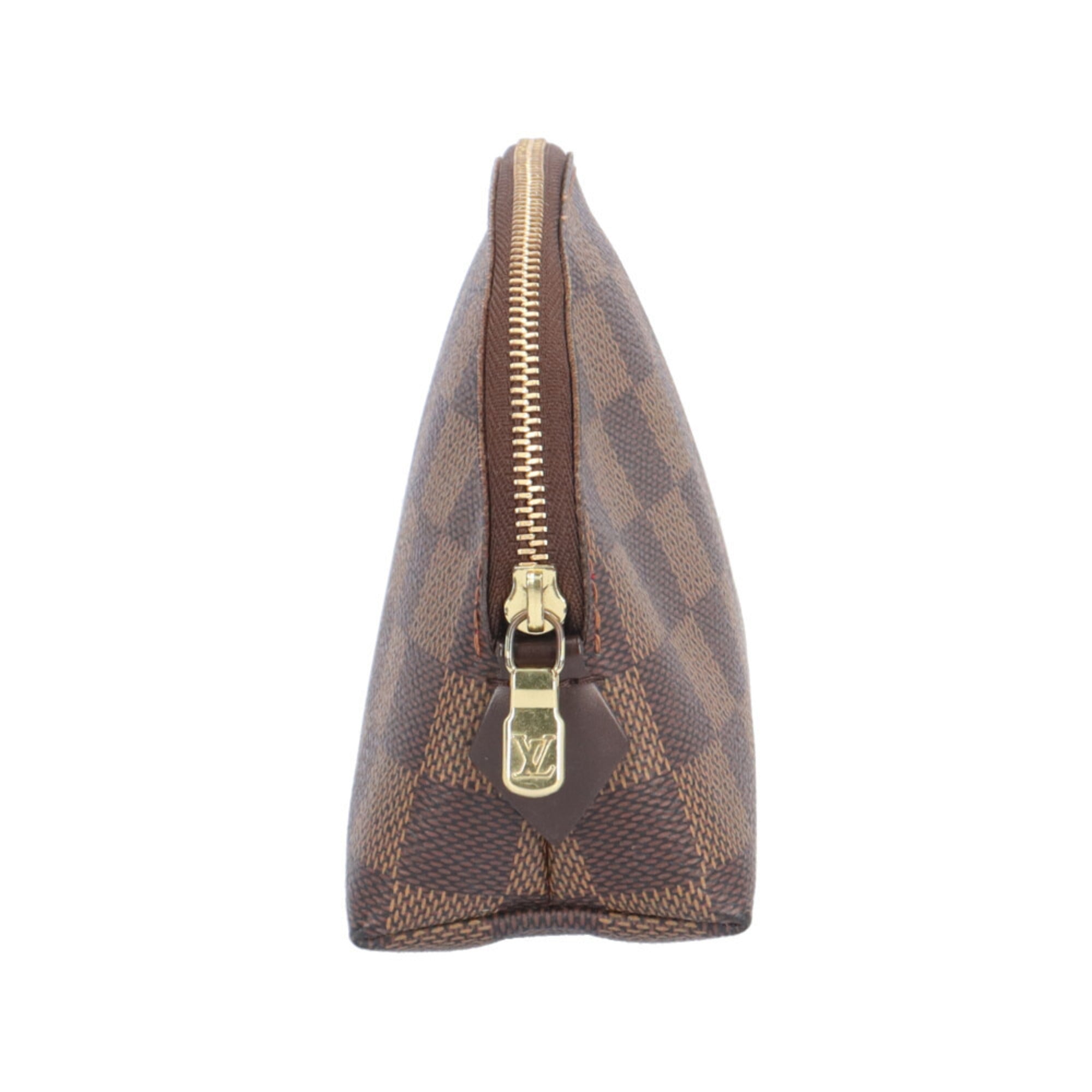 Louis Vuitton Damier Brown Damier Canvas Galle Damier Canvas Pochette Pouch