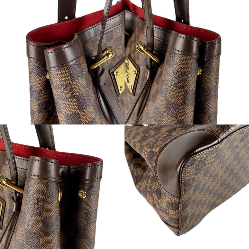 Louis Vuitton Damier Canvas Ebene Damier Canvas Shoulder Bag