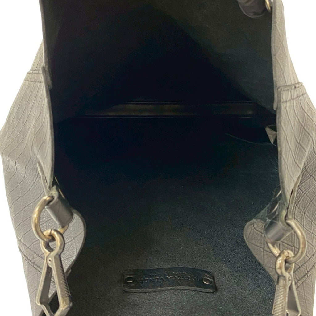 Bottega Veneta Black Leather Shoulder Bag