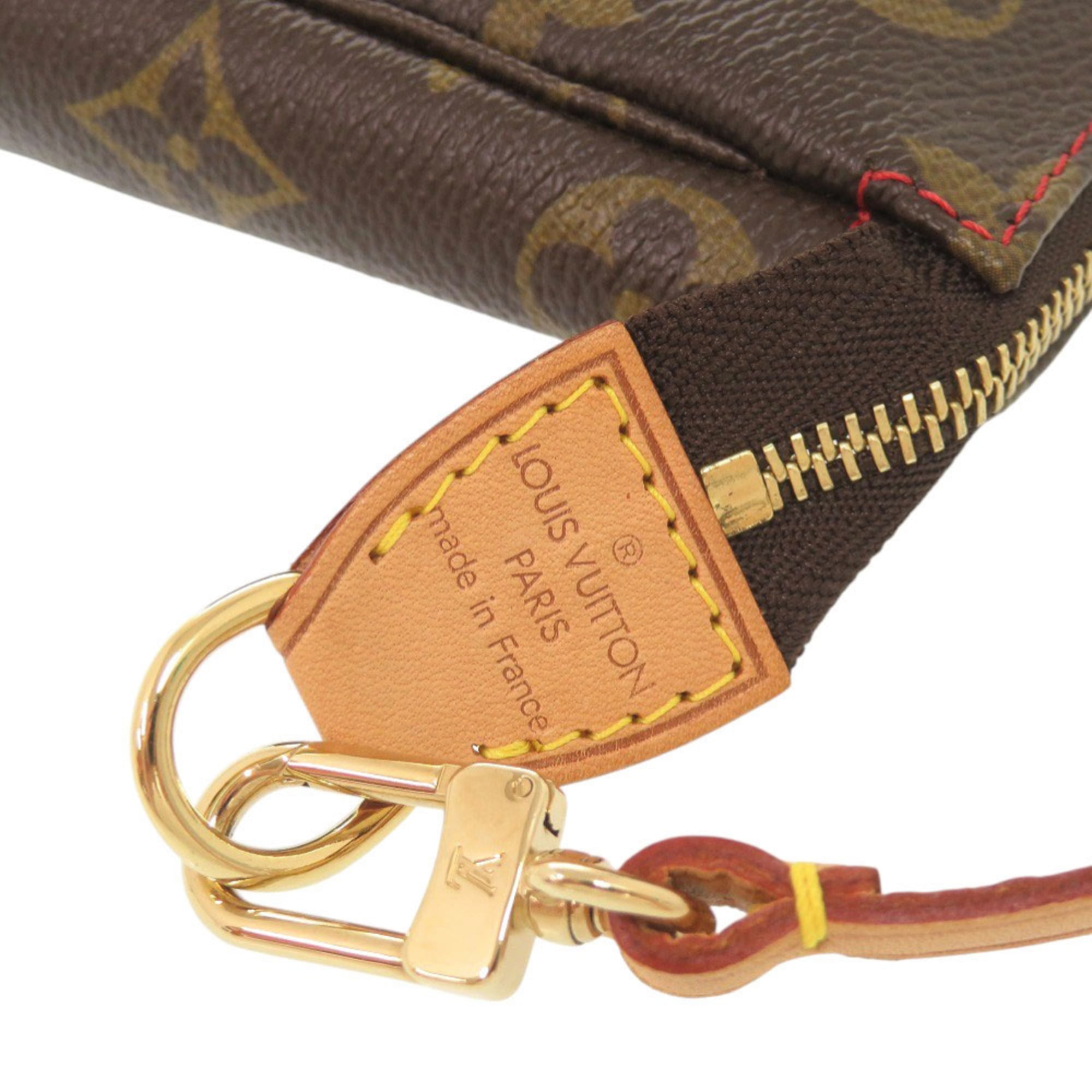 Louis Vuitton Brown Monogram Cherry Monogram Canvas Pochette Pouch