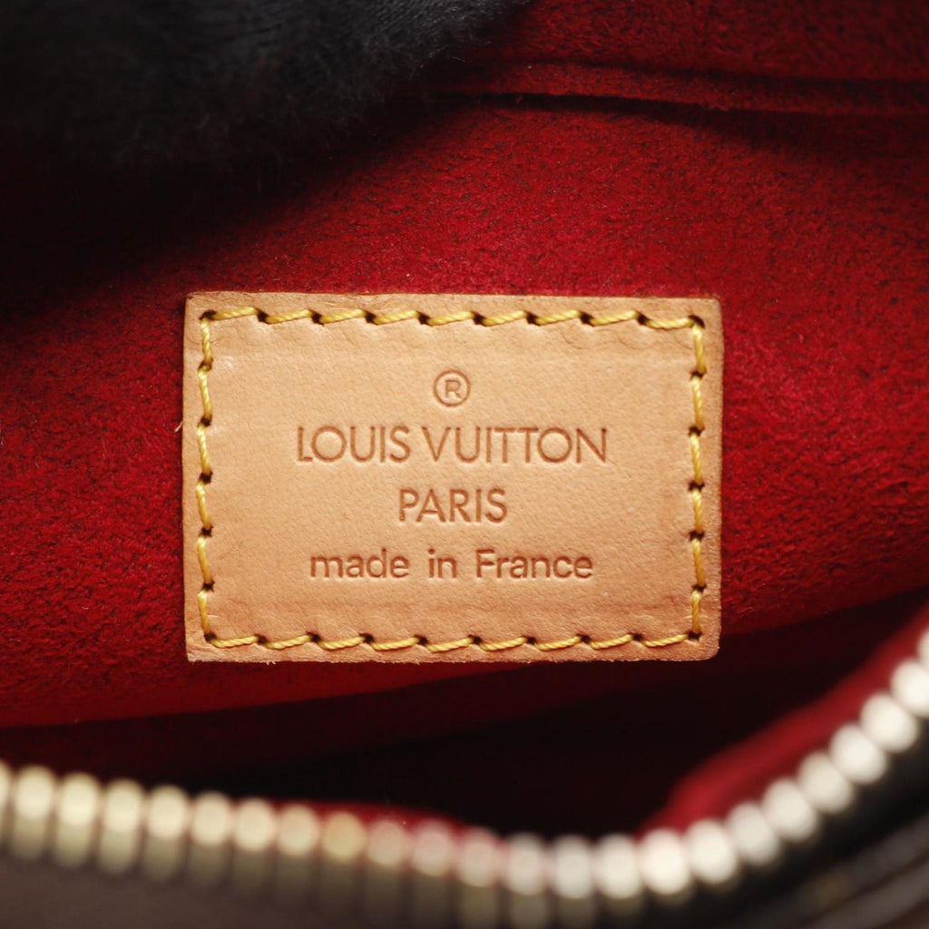 Louis Vuitton Brown Pvc Leather Shoulder Bag