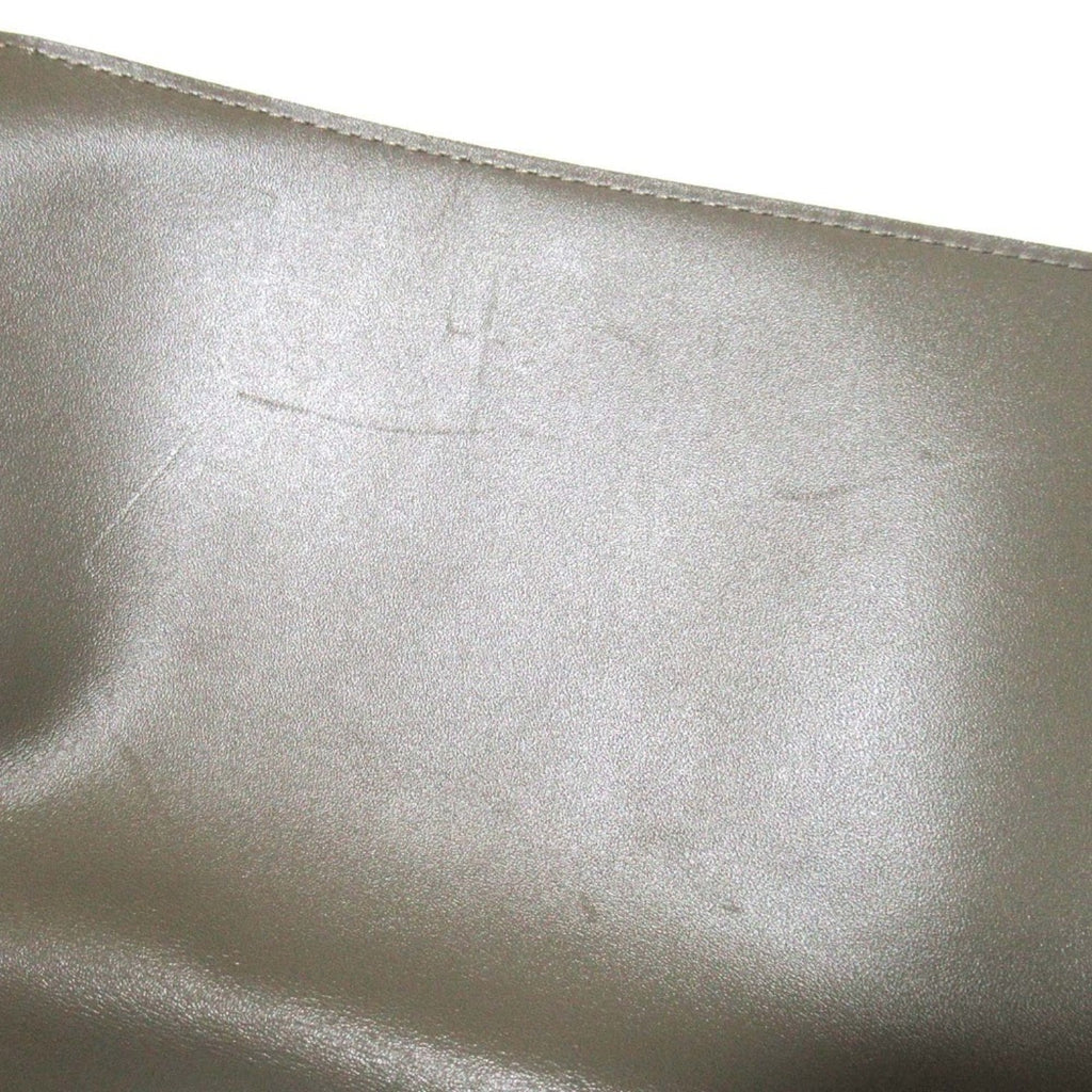 Louis Vuitton Khaki Leather Long Wallet