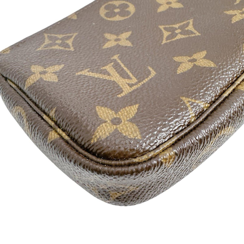 Louis Vuitton Brown Monogram Monogram Handbag Pochette Pouch