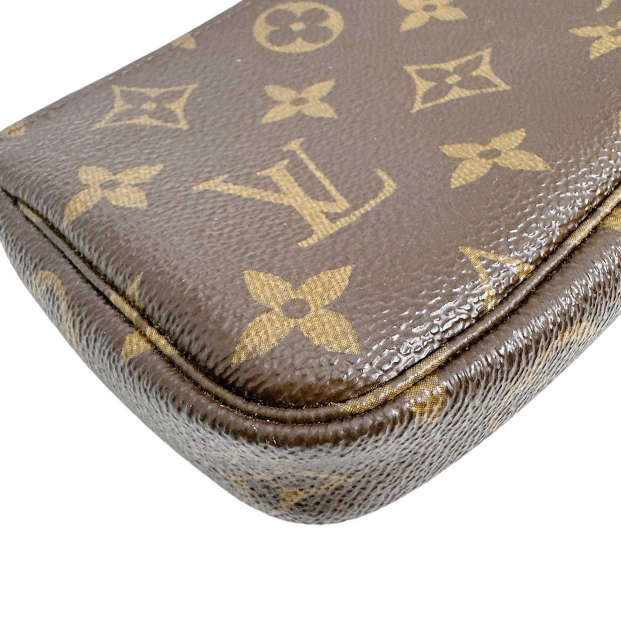 Louis Vuitton Brown Monogram Monogram Handbag Pochette Pouch