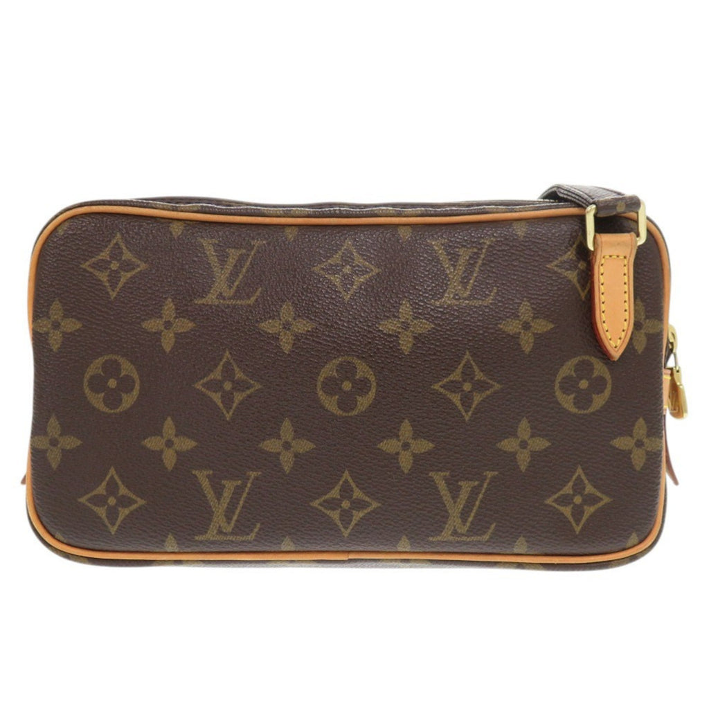 Louis Vuitton Brown Monogram Canvas Shoulder Bag