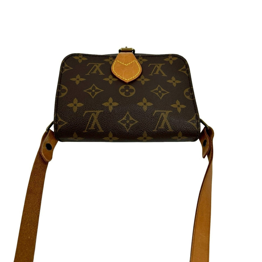 Louis Vuitton Brown Leather Pvc Pochette Shoulder Bag