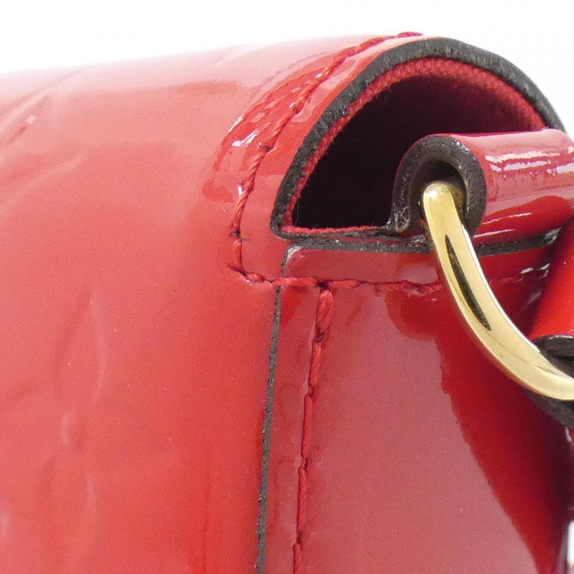 Louis Vuitton Cerise Red Color Leather Shoulder Bag