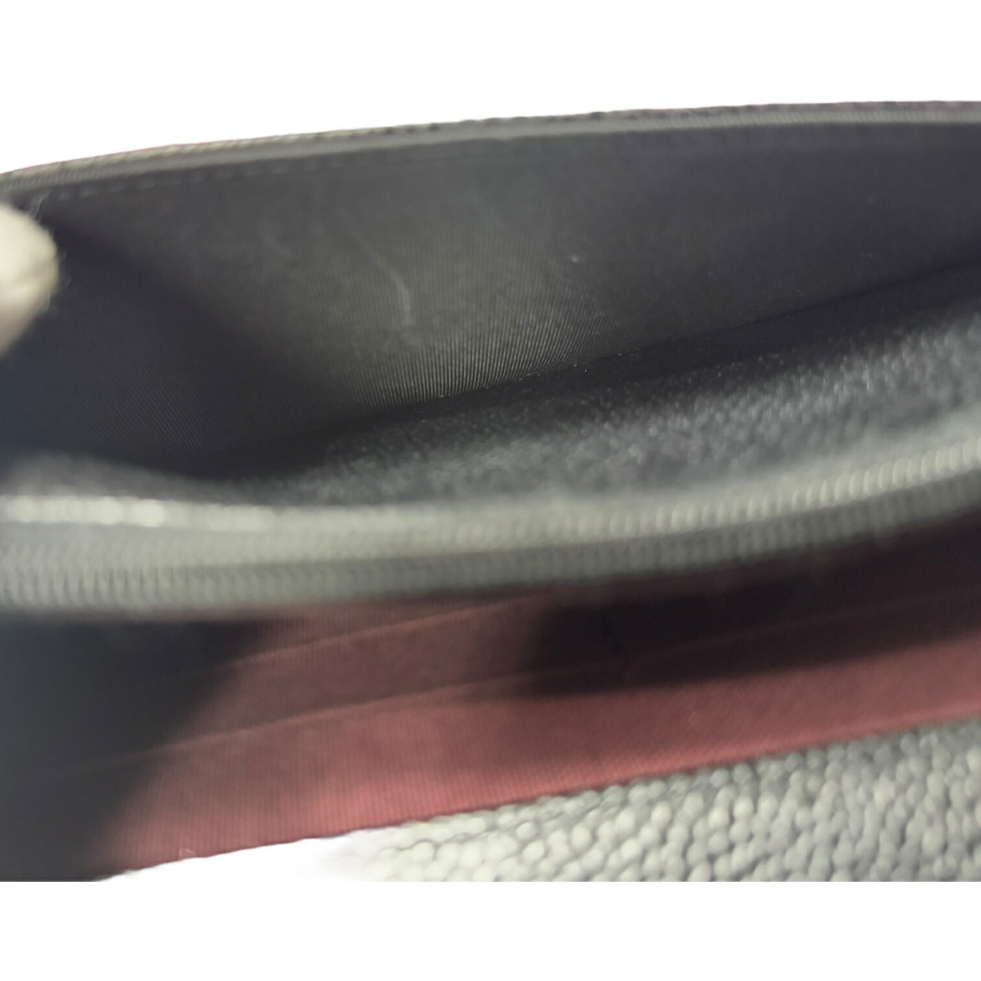 Chanel Black Grained Calfskin Shoulder Bag