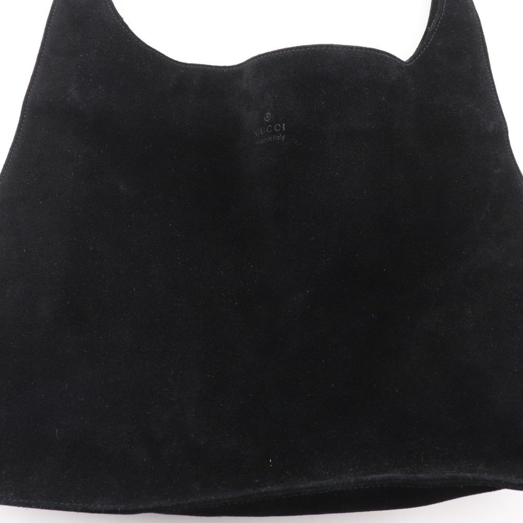 Gucci Black Suede Shoulder Bag (Pre-Owned)