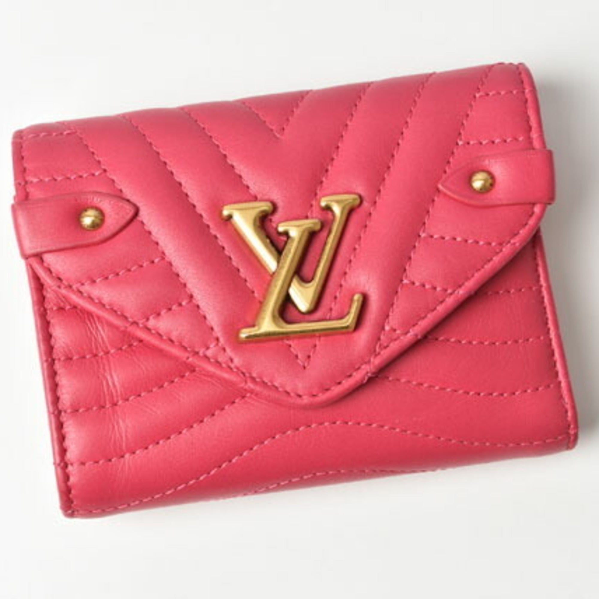 Louis Vuitton Freesia Epi Leather Wallet (Tri-Fold)
