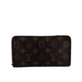 Louis Vuitton Monogram Brown Leather Long Wallet