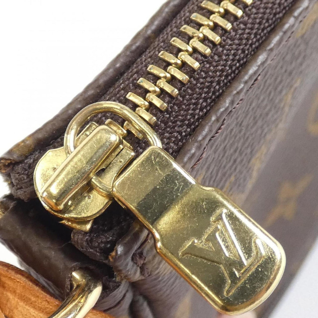 Louis Vuitton Marron Coated Canvas Pouch