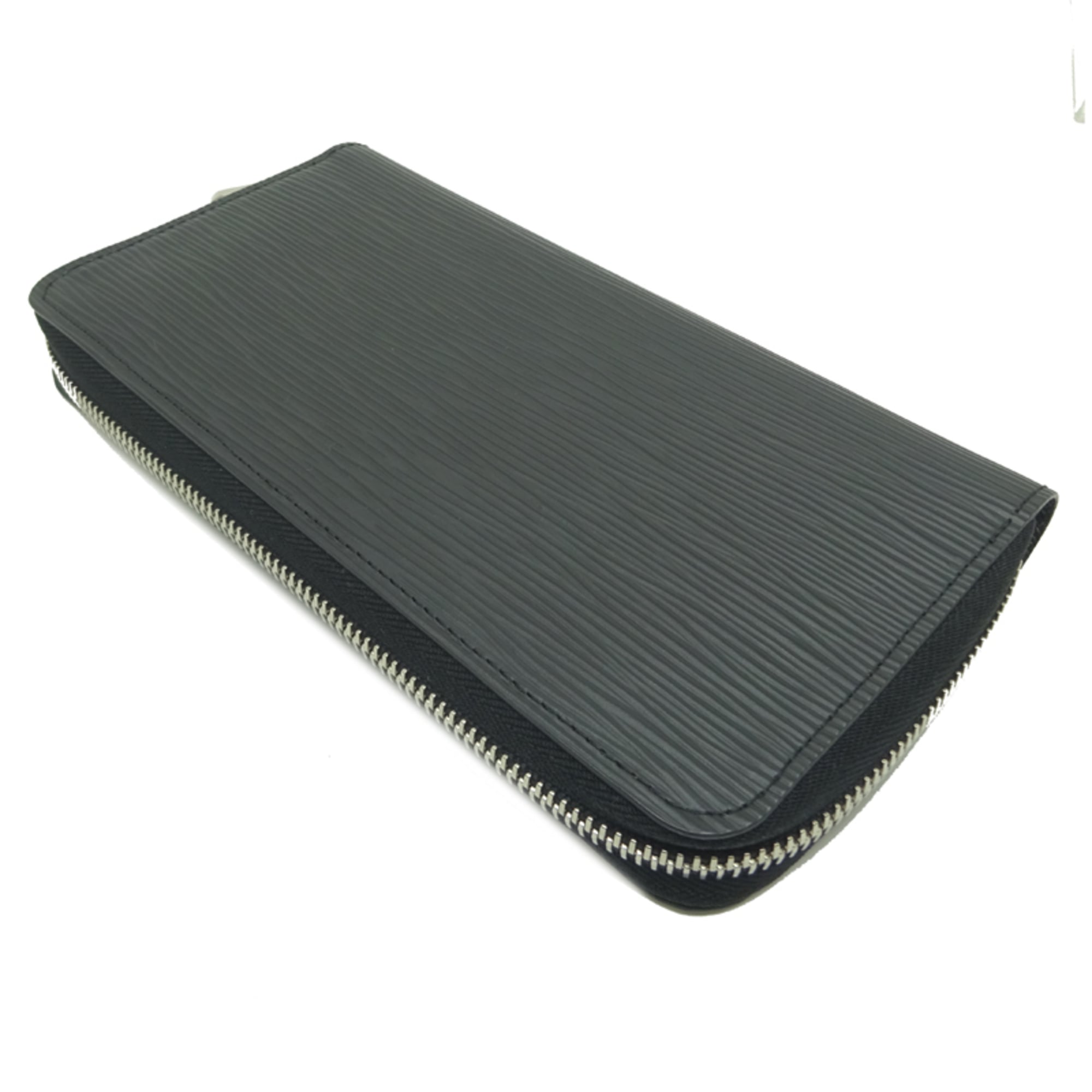 Louis Vuitton Black Noir Epi Leather Long Wallet