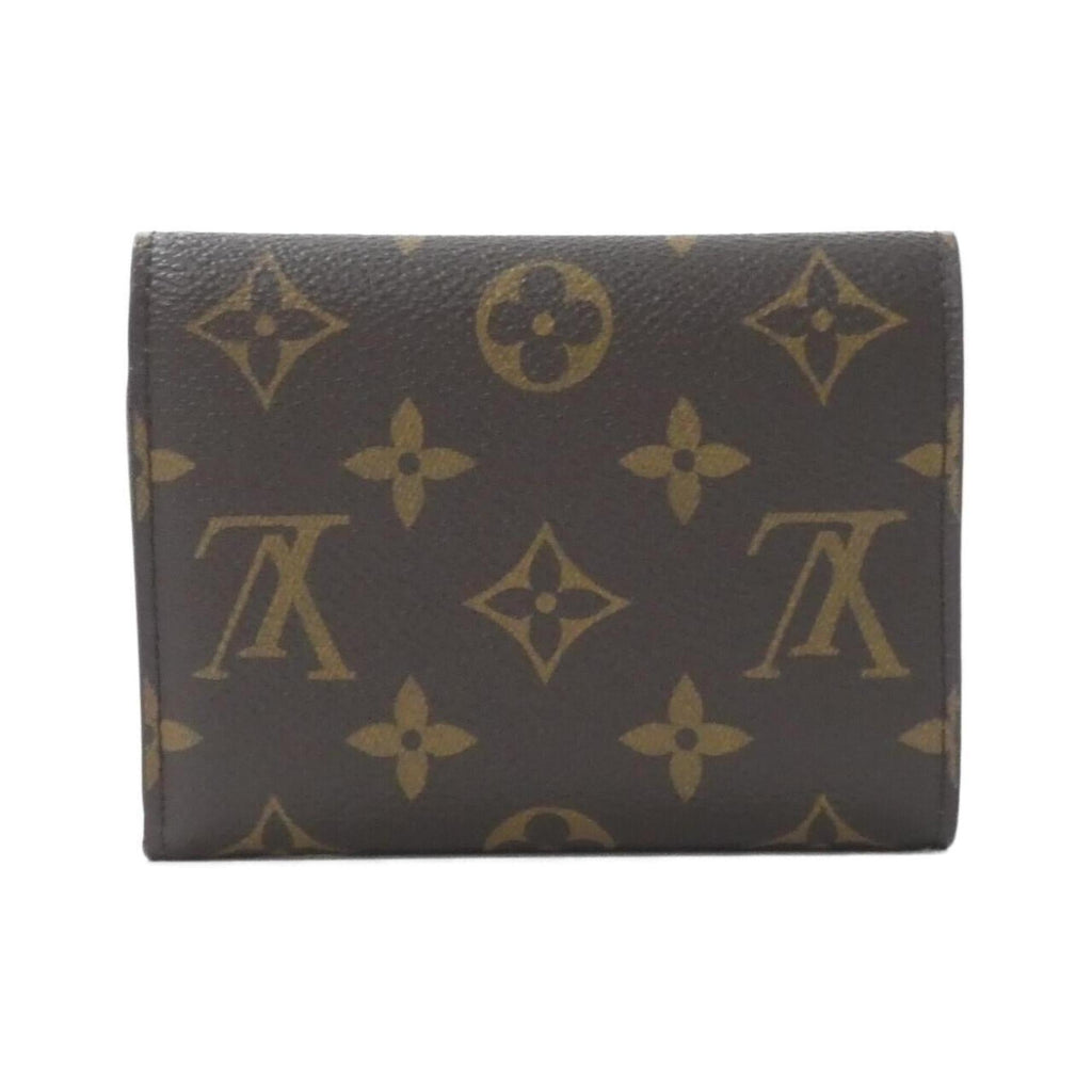 Louis Vuitton Monogram Marron Coated Canvas Wallet (Tri-Fold)