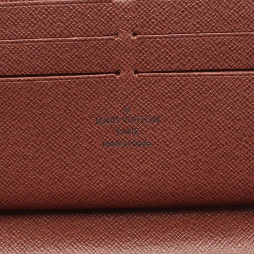 Louis Vuitton Brown Monogram Coated Canvas Long Wallet