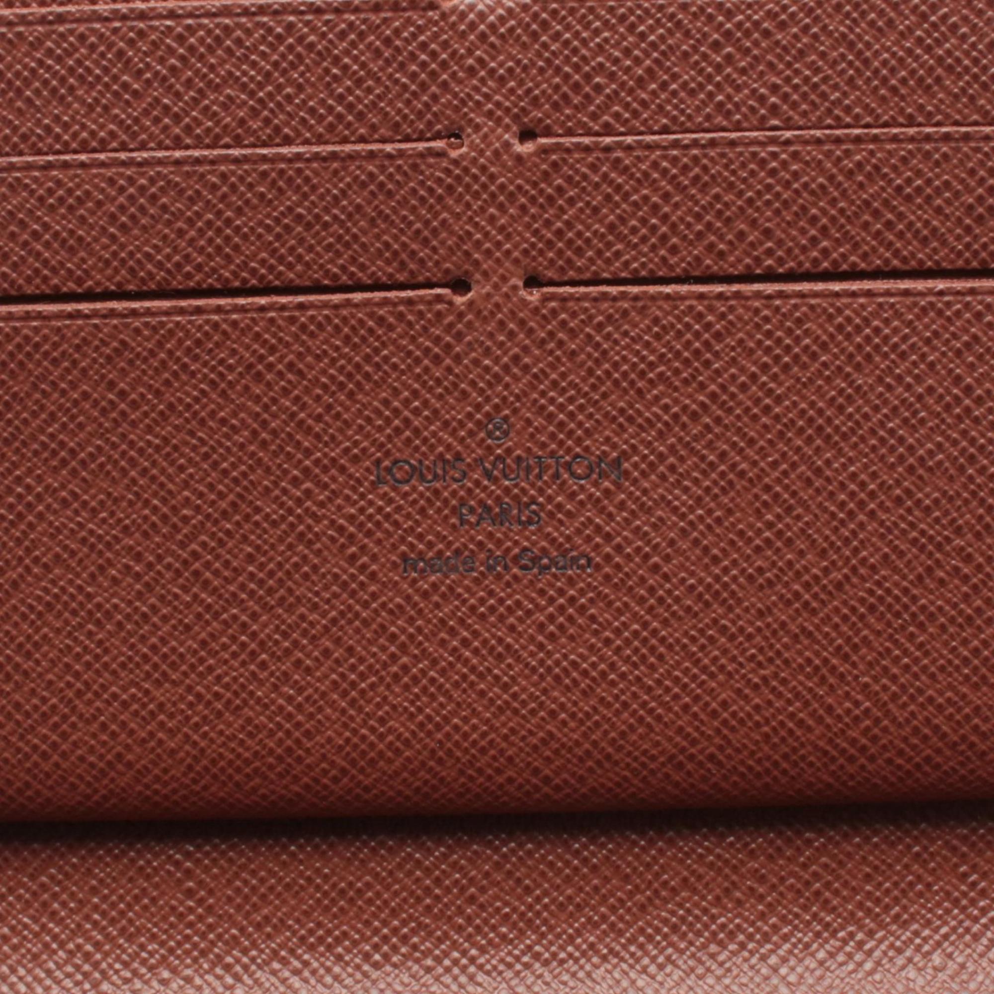 Louis Vuitton Brown Monogram Coated Canvas Long Wallet