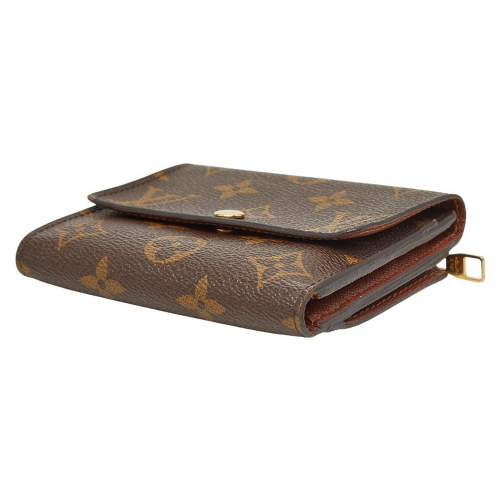 Louis Vuitton Brown Pvc Wallet (Tri-Fold)