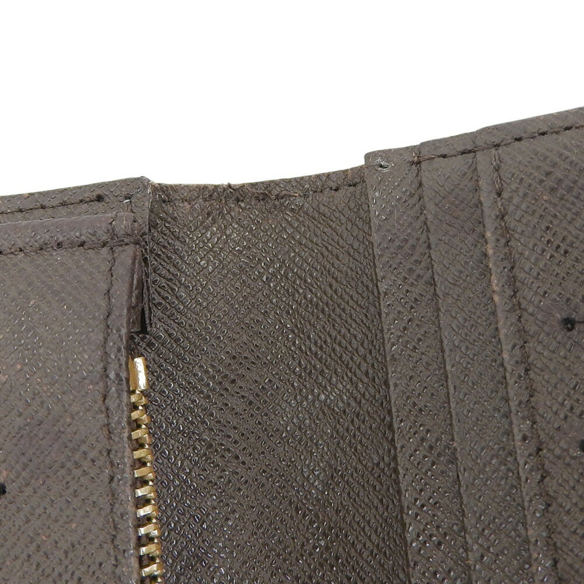 Louis Vuitton Ebene Pvc Long Wallet