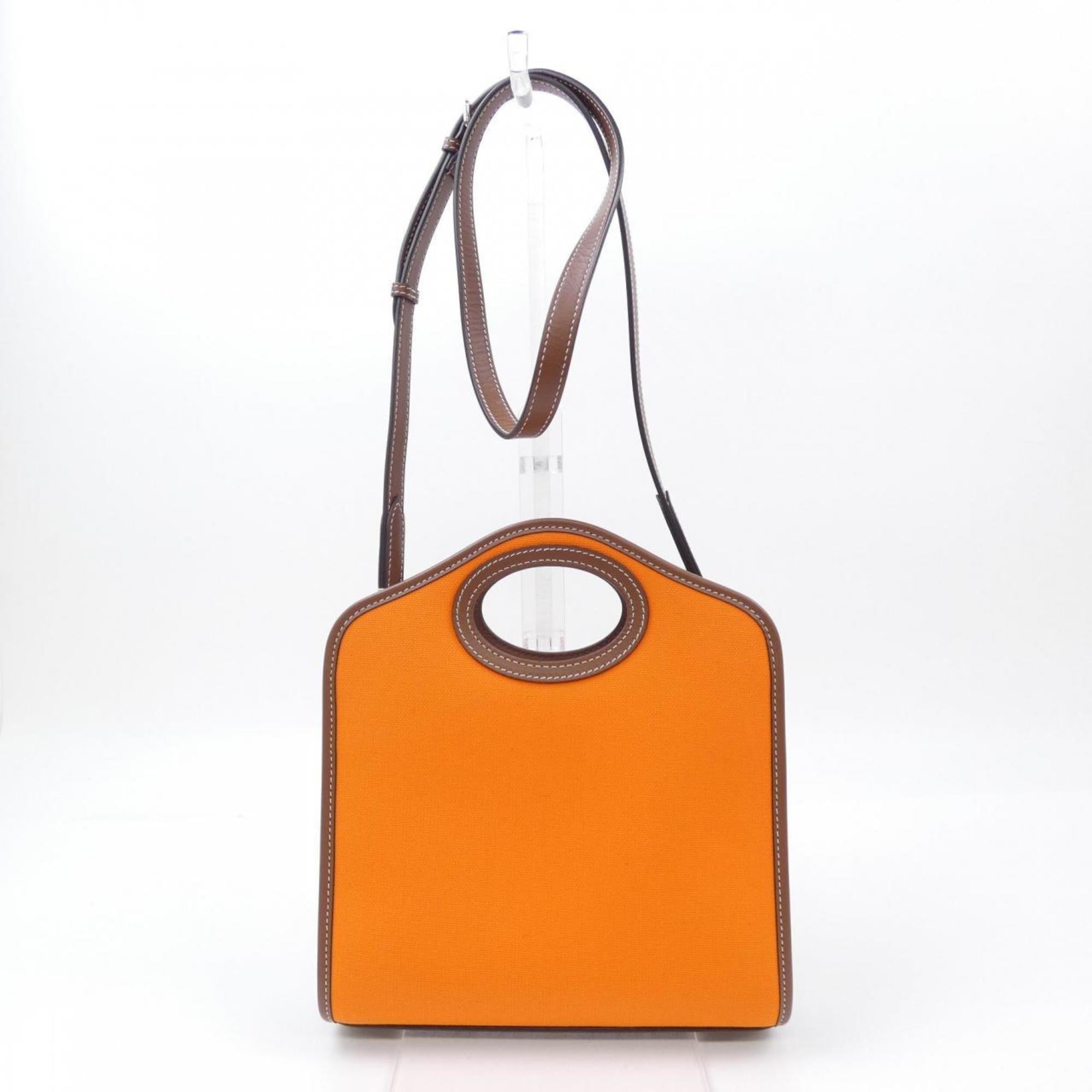 Burberry Orange Handbag