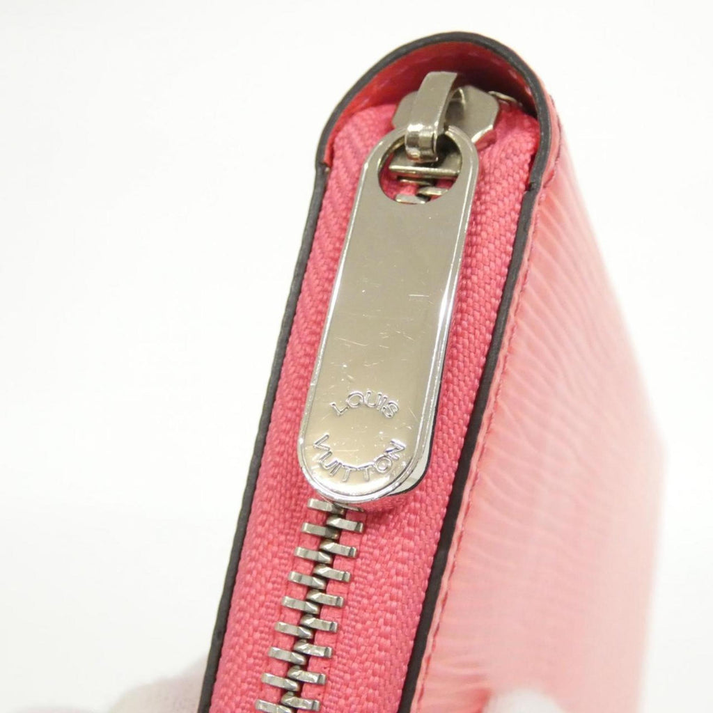 Louis Vuitton Pink Leather Long Wallet