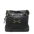 Gucci Black Leather Shoulder Bag (Pre-Owned)
