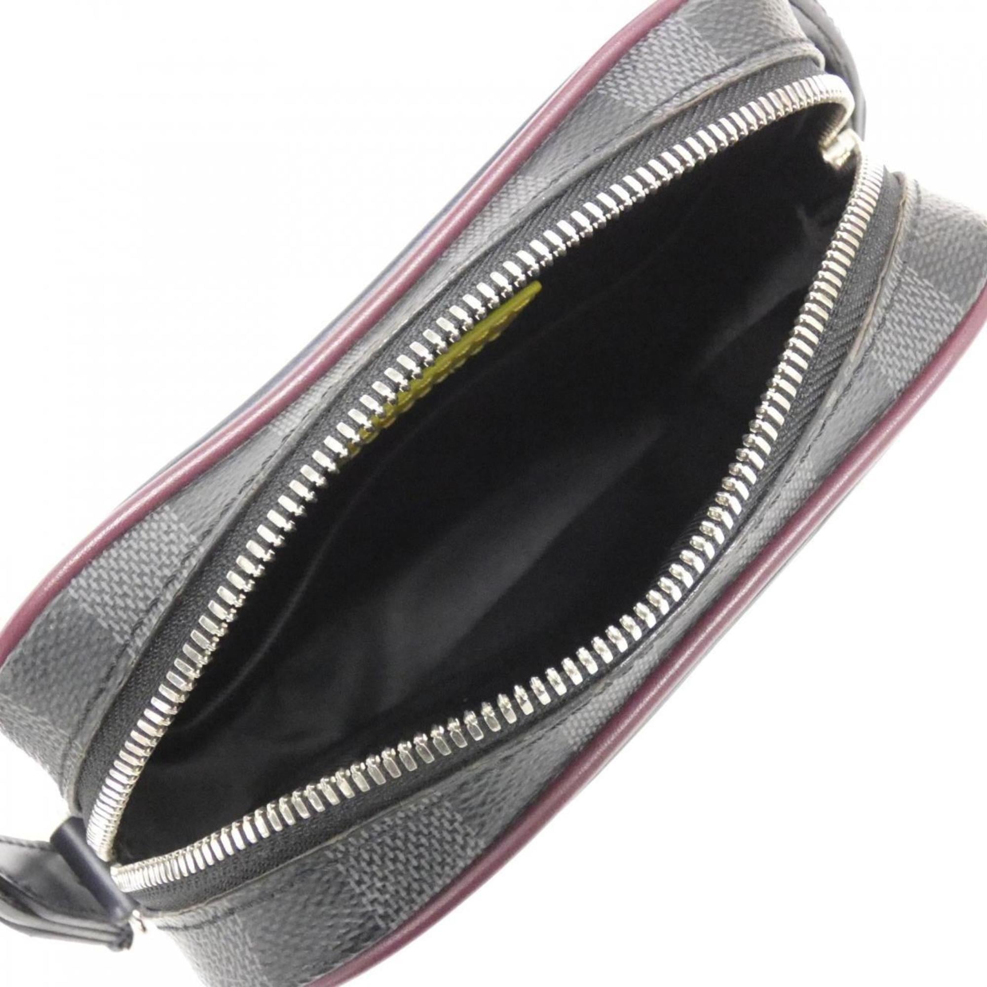 Louis Vuitton Epi Graphite Coated Canvas Leather Shoulder Bag
