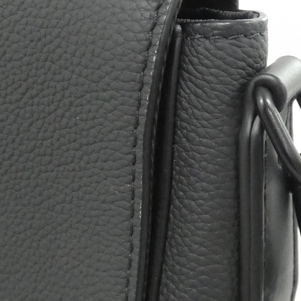 Louis Vuitton Black Leather Shoulder Bag