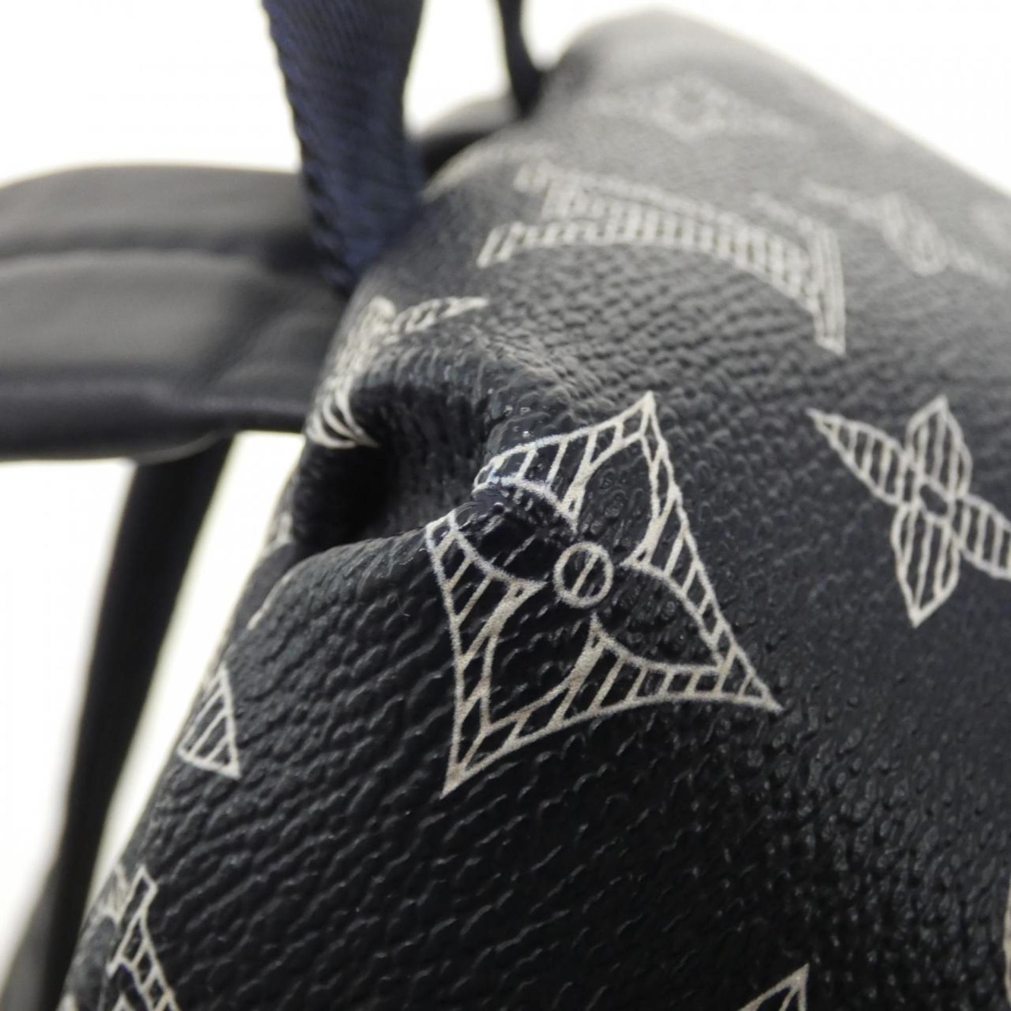 Louis Vuitton Monogram Blue Marine Coated Canvas Backpack