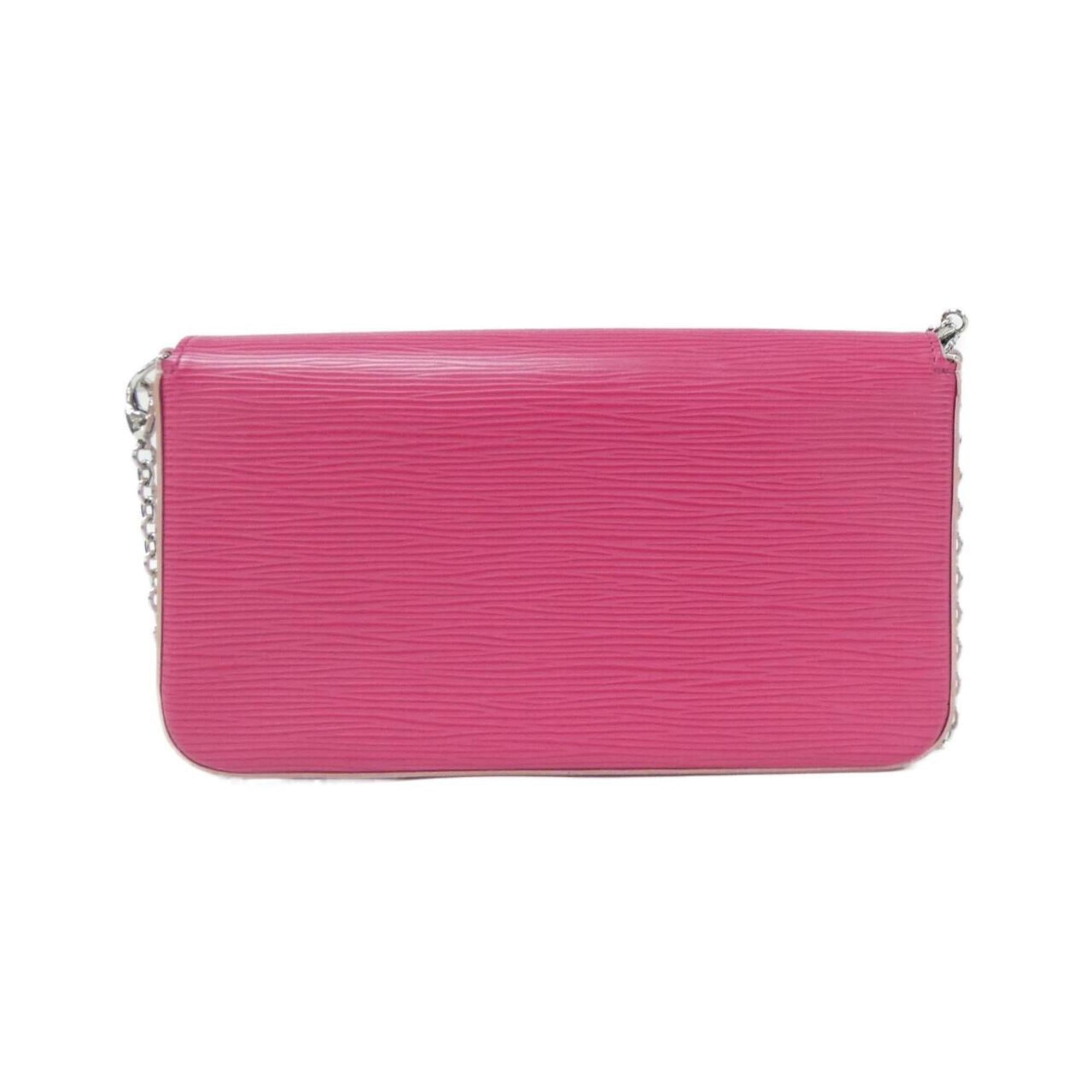 Louis Vuitton Epi Hot Pink Leather Pochette Shoulder Bag
