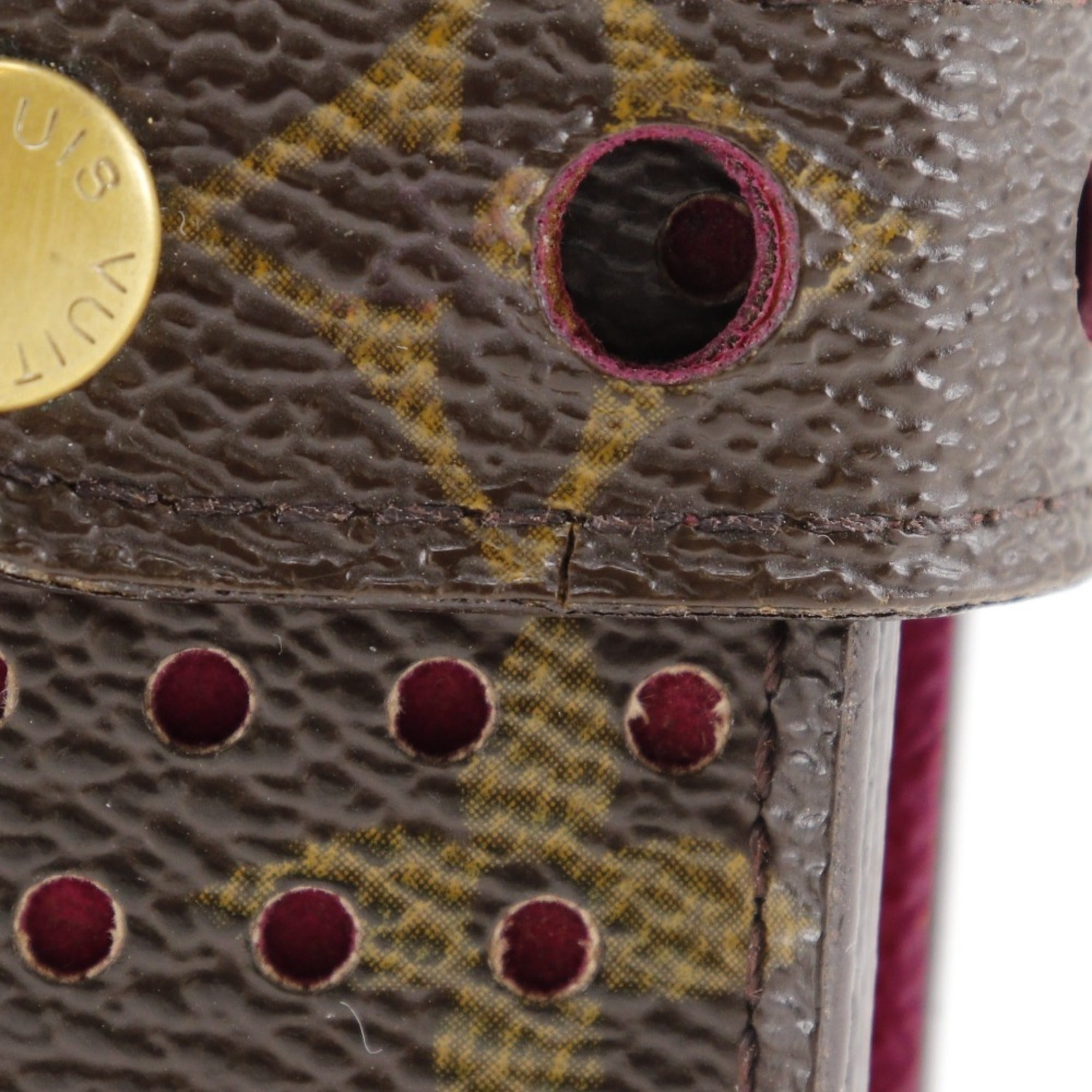Louis Vuitton Brown Fuchsia Monogram Pink Monogram Wallet
