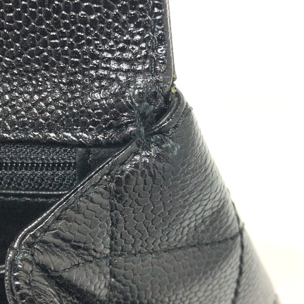 Chanel Black Leather Handbag