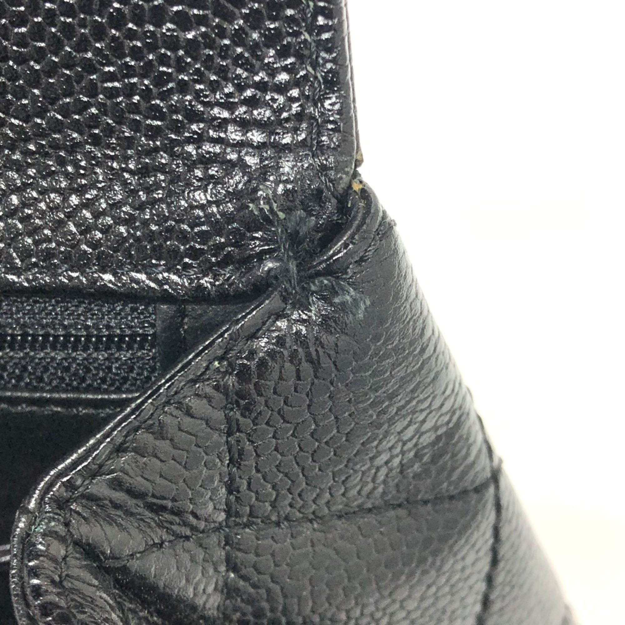 Chanel Black Leather Handbag
