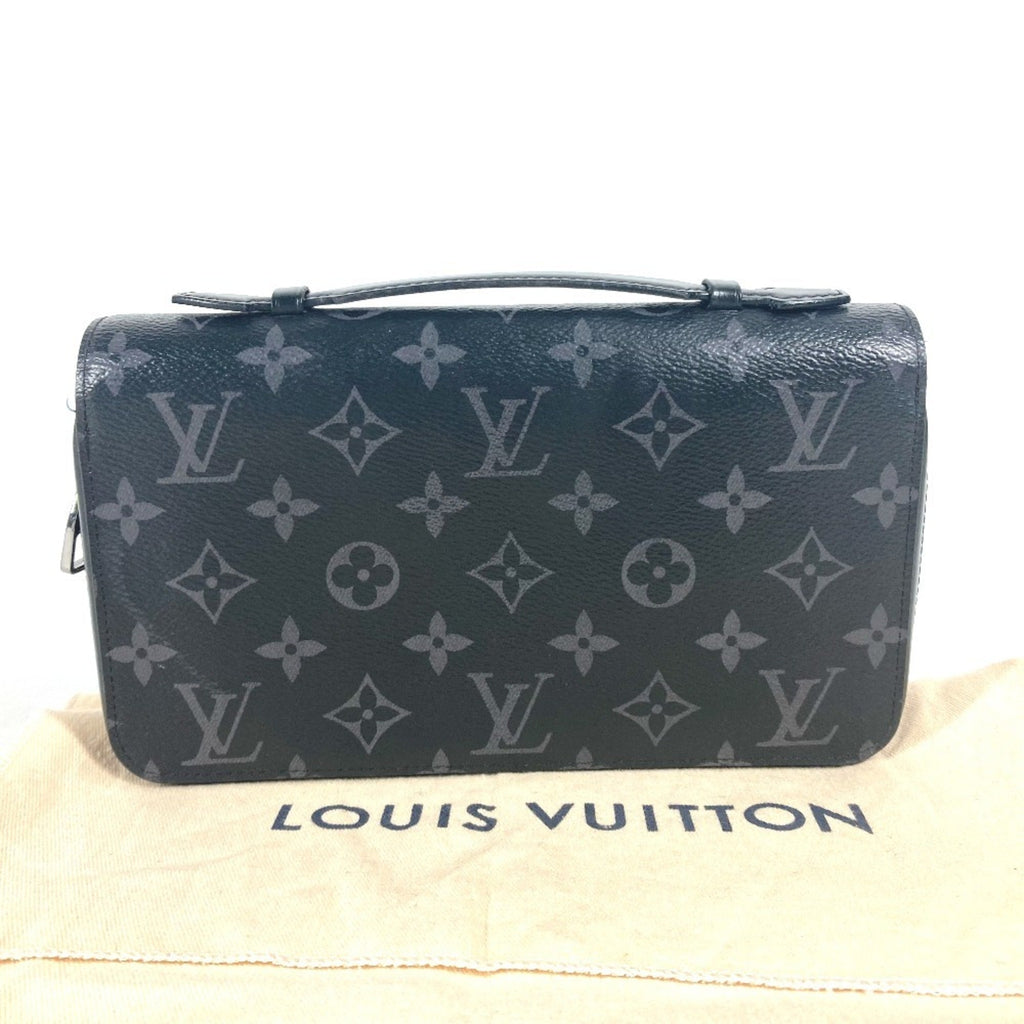 Louis Vuitton Monogram Eclipse Black Monogram Eclipse Long Wallet