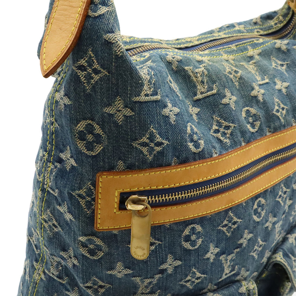 Louis Vuitton Blue Monogram Denim Shoulder Bag