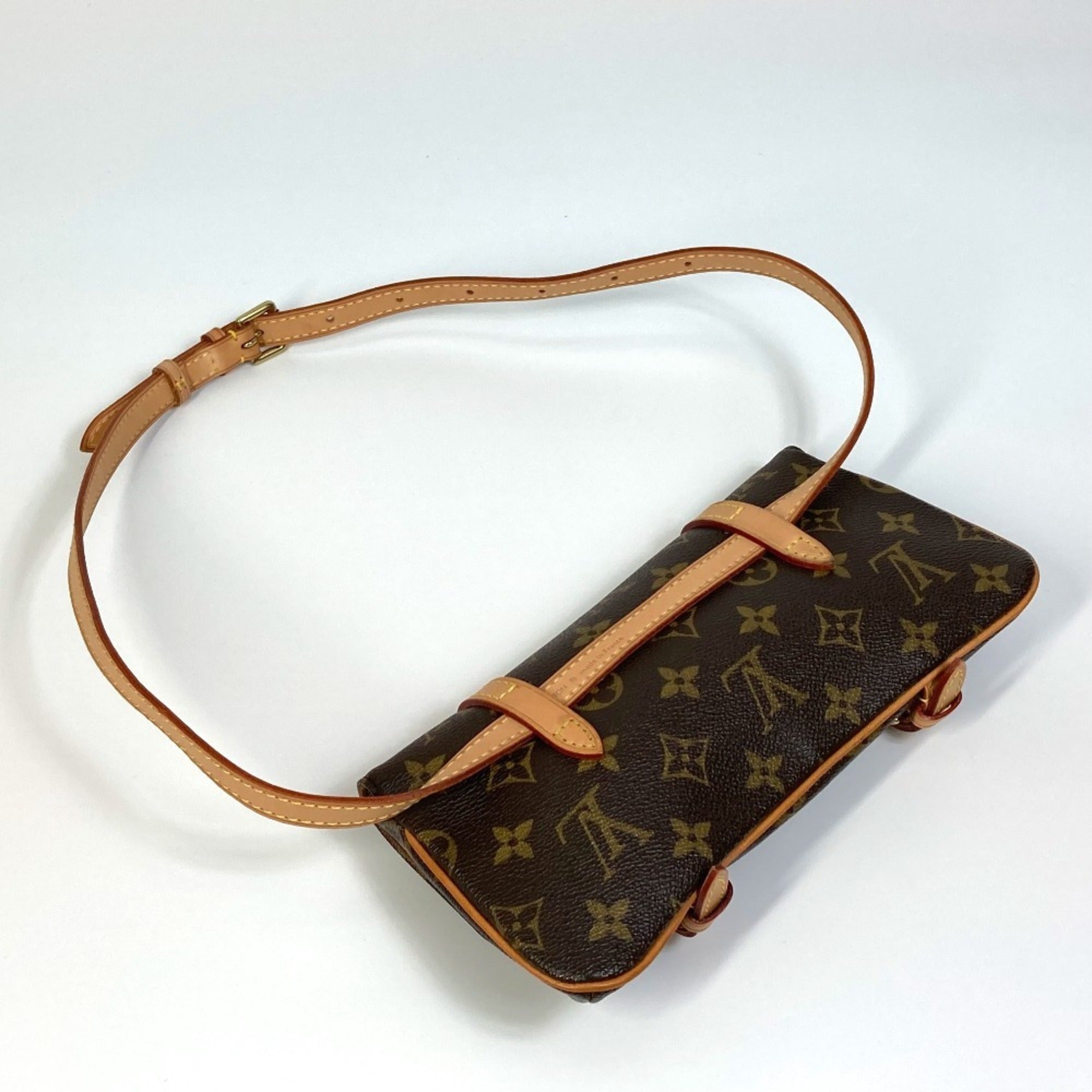Louis Vuitton Monogram Brown Monogram Fanny Pack Pochette