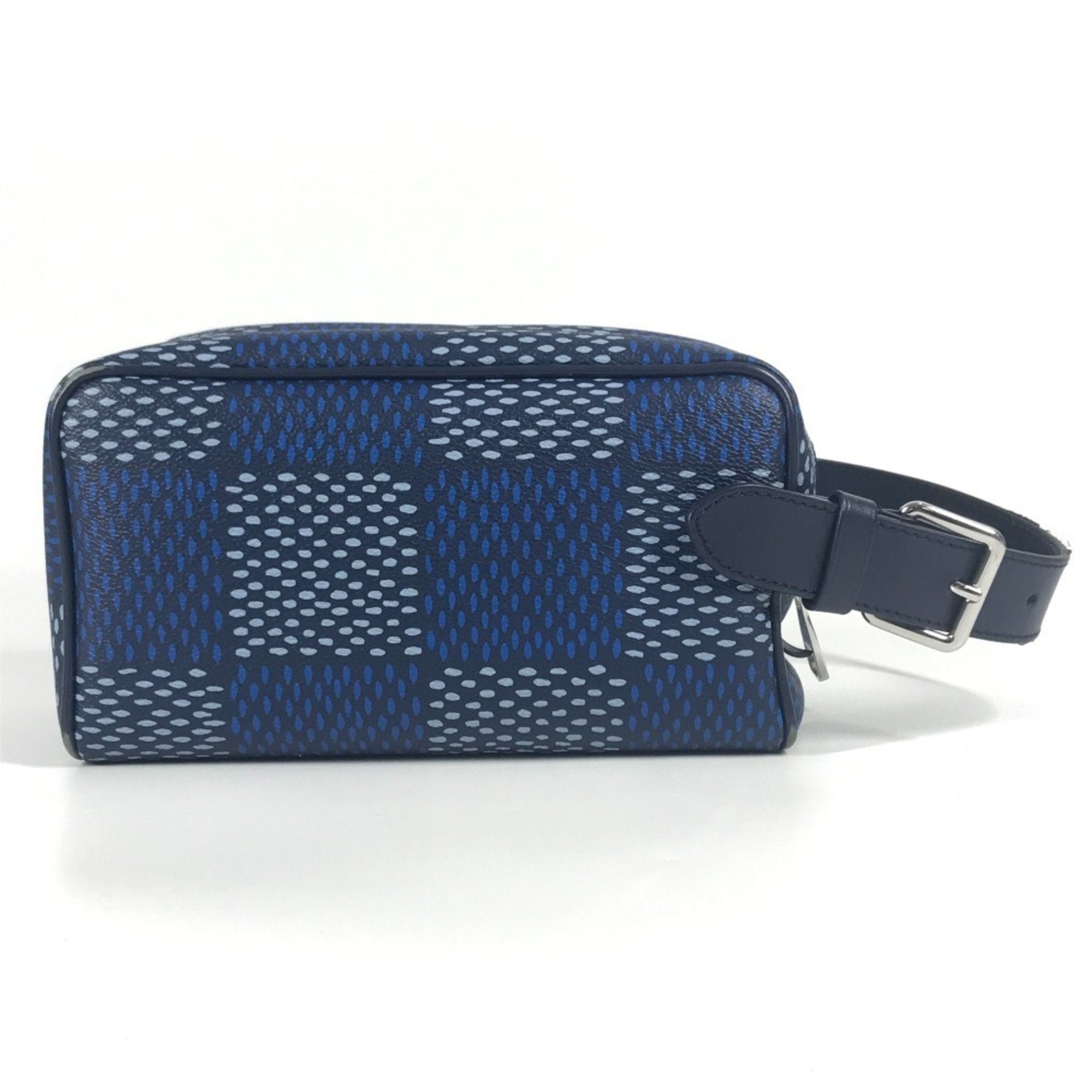 Louis Vuitton Blue Damier Canvas Clutch Bag