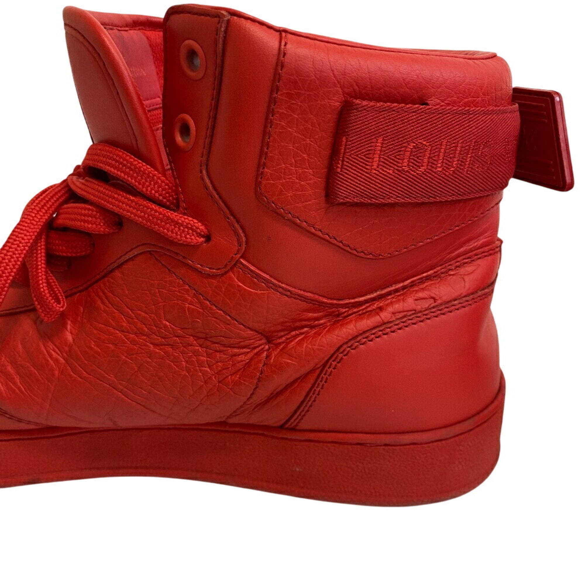 Louis Vuitton Red Color Sneakers