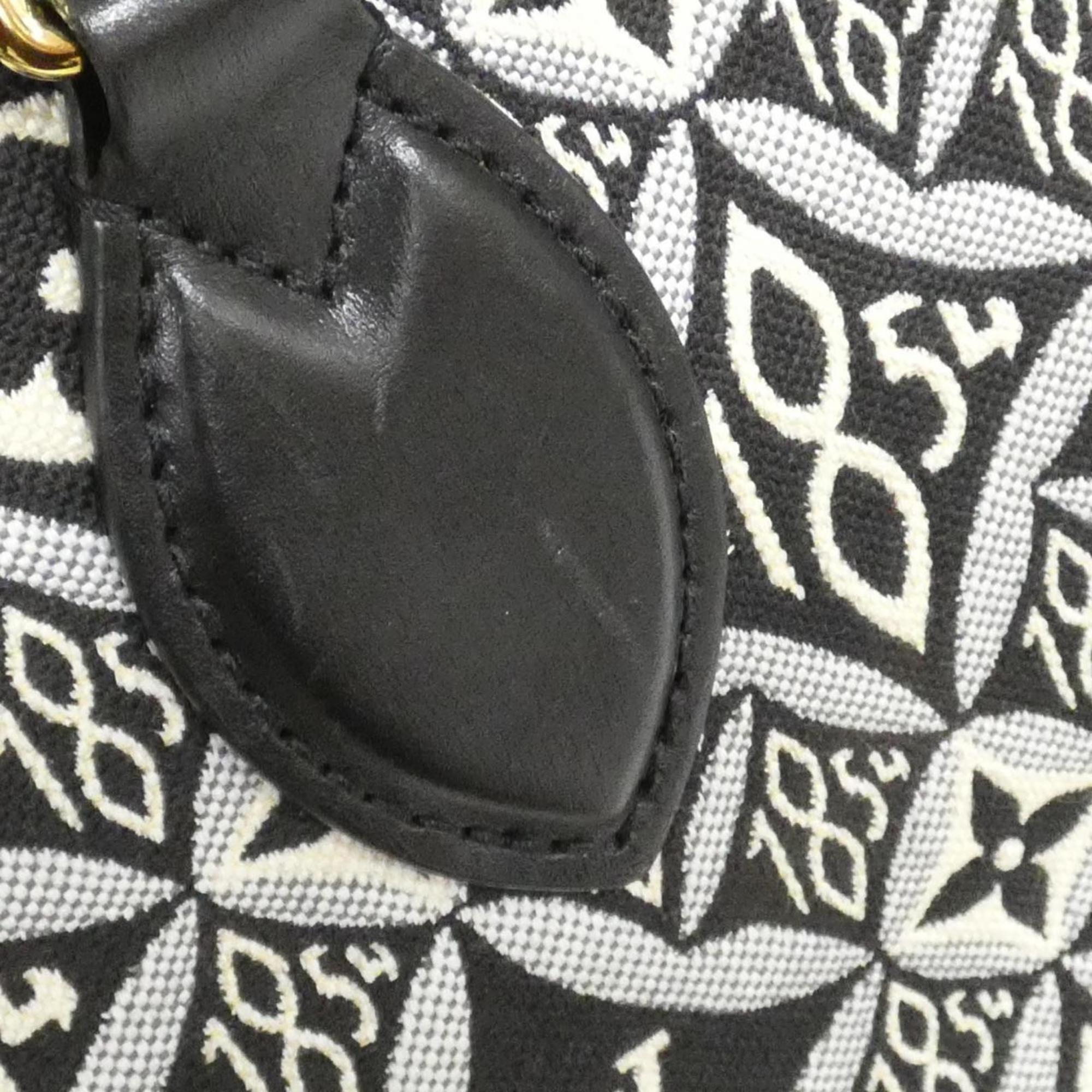 Louis Vuitton Gris Jacquard Handbag