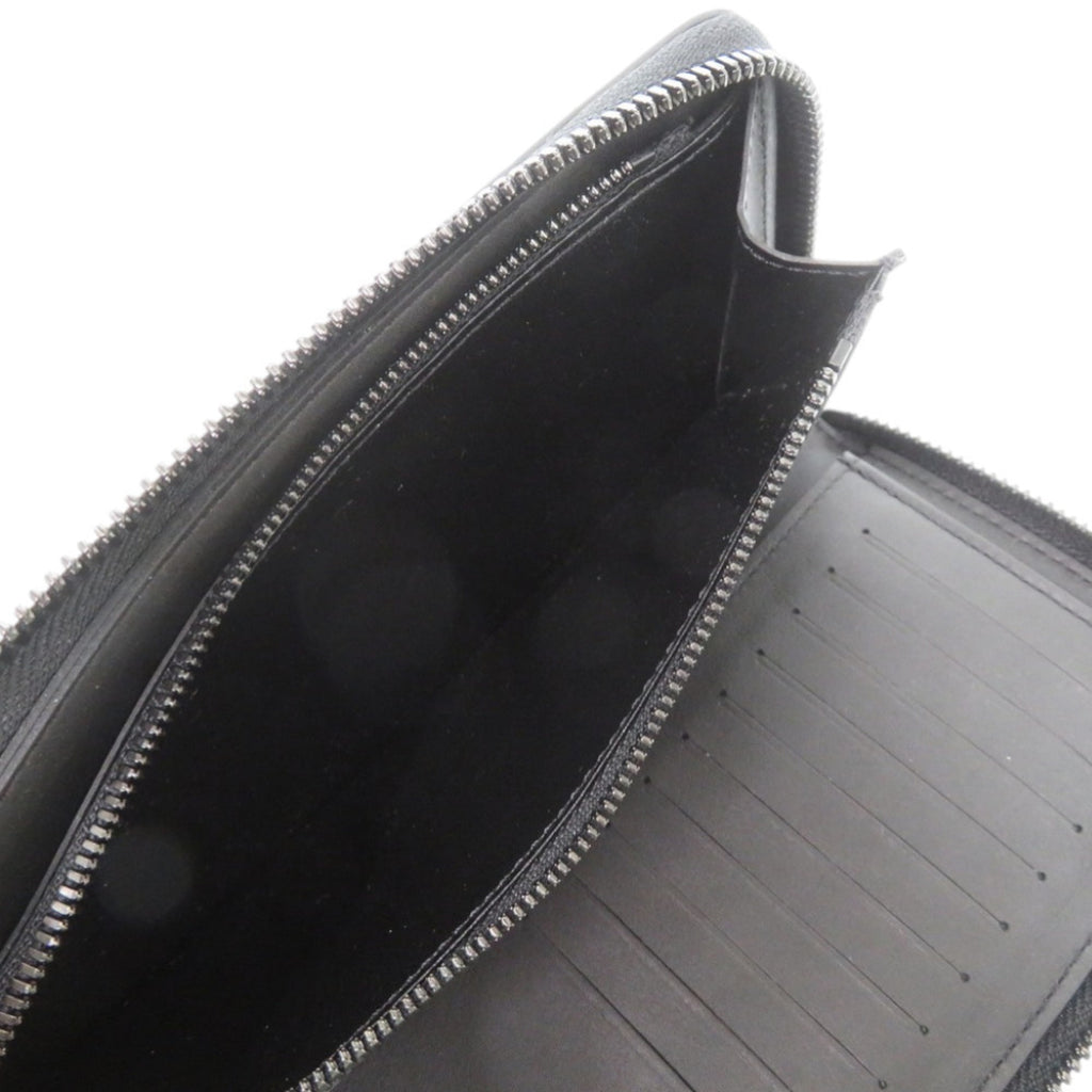 Louis Vuitton Black Leather Long Wallet