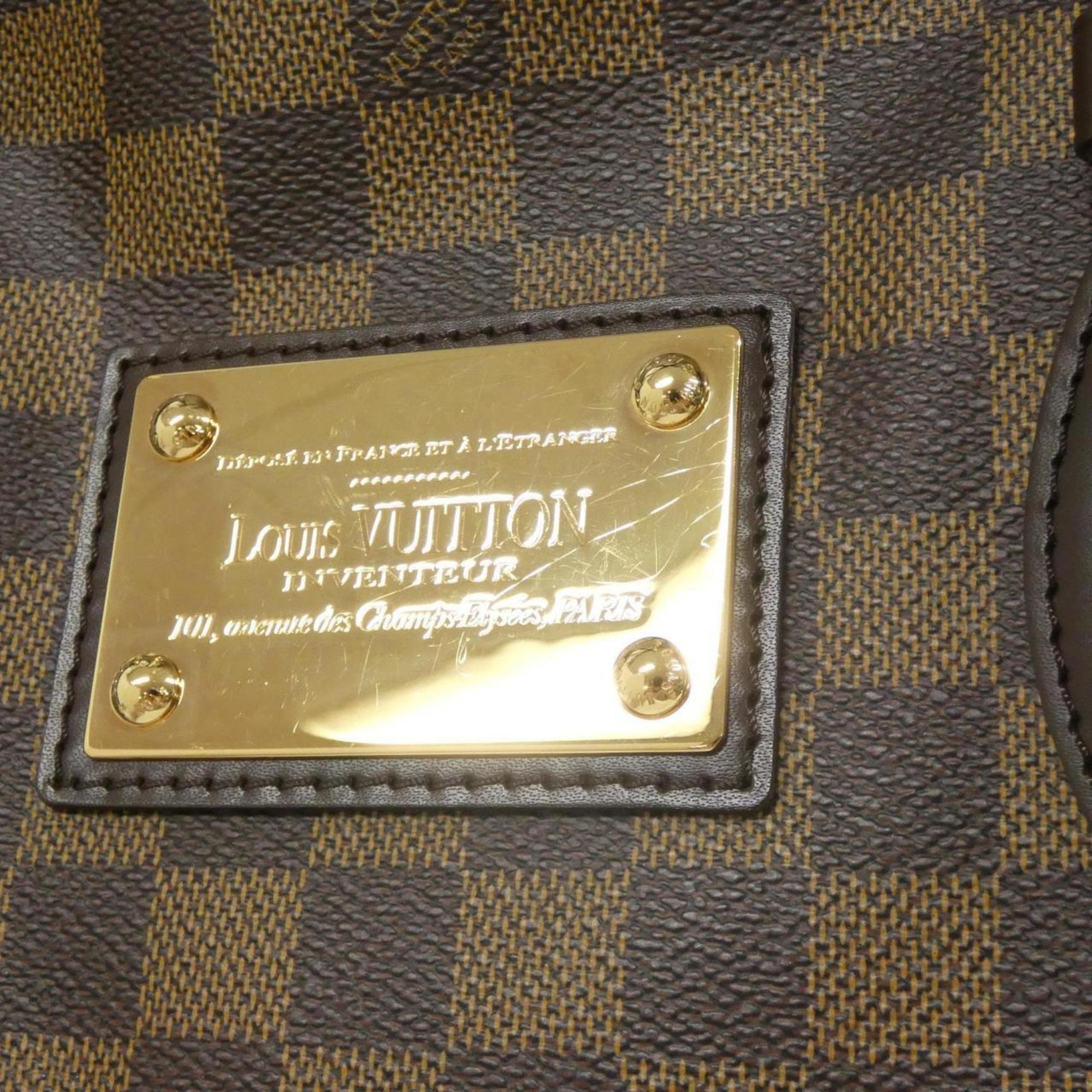 Louis Vuitton Damier Ebene Coated Canvas Handbag